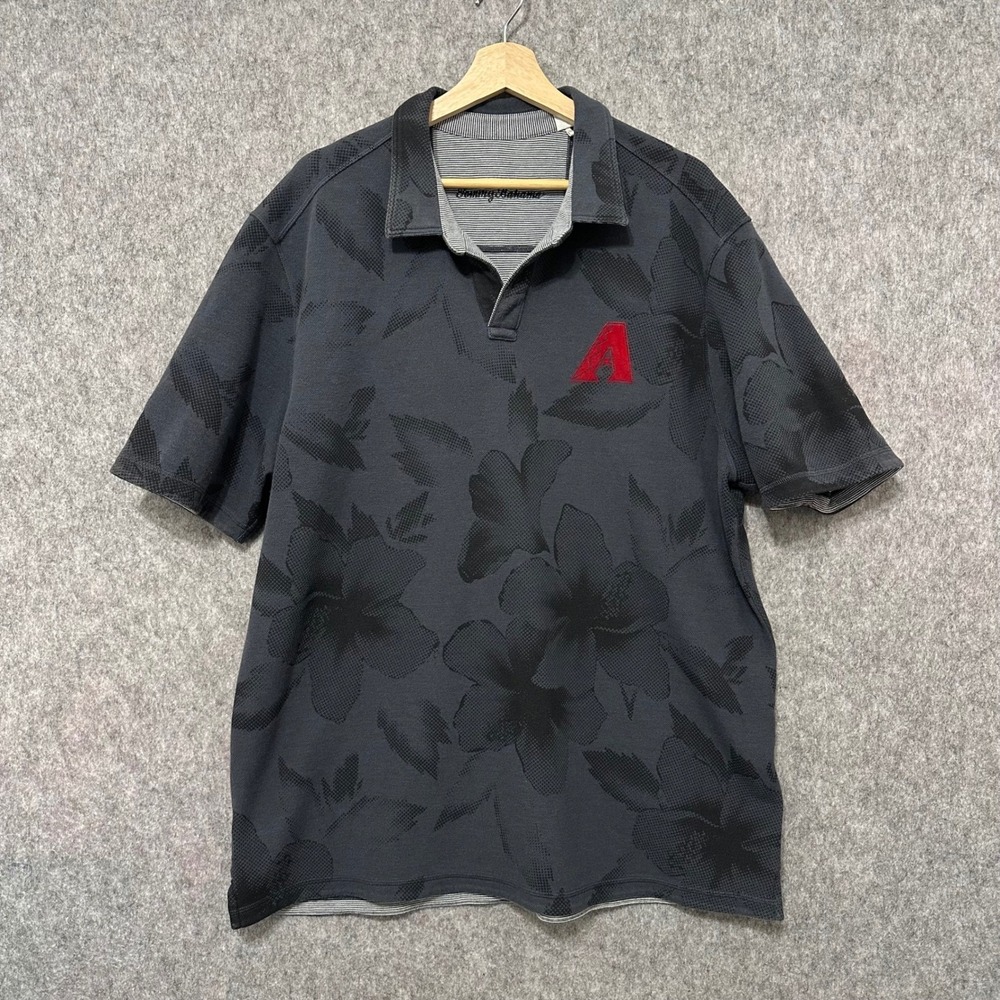 Tommy Bahama Mens Golf Polo‎ Shirt Arizona Diamondbacks Reversible Baseball XL